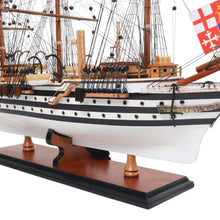 Load image into Gallery viewer, Hand Painted Model Boat (624660) - White / Dark Brown
