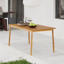 Load image into Gallery viewer, Visola - Outdoor Dining Table With Classic Slatted Top - Teak