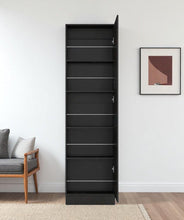 Load image into Gallery viewer, Ten Pair Shoe Rack - Black
