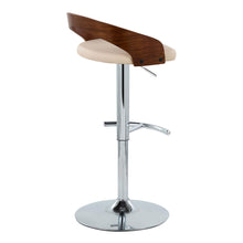 Load image into Gallery viewer, Grotto - Contemporary Adjustable Barstool & Swivel With Rounded T Footrest (Set of 2)