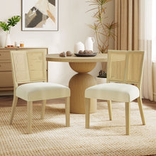 Load image into Gallery viewer, Rattan Dining Chair Without Arms (Set of 2)