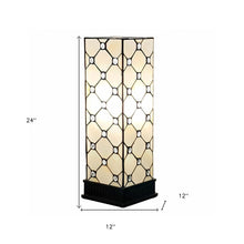 Load image into Gallery viewer, Tiffany Style Jeweled Base Table Lamp - Dark Brown