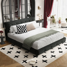 Load image into Gallery viewer, Tufted Headboard With Extra-Large Ultra-Soft Cloud Pillow Design
