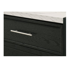 Load image into Gallery viewer, 6 Drawers Dresser - Black / White