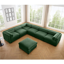 Load image into Gallery viewer, Contemporary Elegant Sofa With Storage And Ottoman