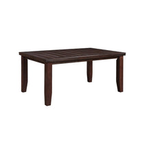Load image into Gallery viewer, 48" Solid Manufactured Wood Dining Table - Dark Brown