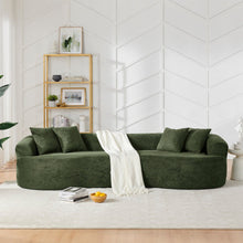 Load image into Gallery viewer, 4 Seater Curved Cloud Sectional Sofa