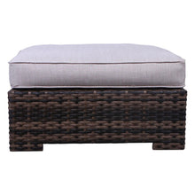 Load image into Gallery viewer, Wide Hand Patio Sectional With Cushions - Brown