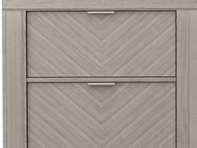 Load image into Gallery viewer, 2 Drawer Nightstand - Light Gray