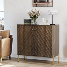 Load image into Gallery viewer, Sideboard Buffet With Storage For Living Room - Walnut