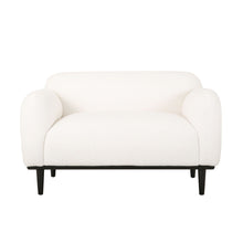 Load image into Gallery viewer, Sway - Upholstered Loveseat With Wood Legs And Round Arms