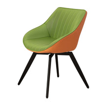 Load image into Gallery viewer, Round Dining Table Set With Tulip Design And 2 Chairs