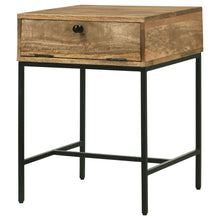 Load image into Gallery viewer, Wyrik - Rectangular Side End Table - Honey