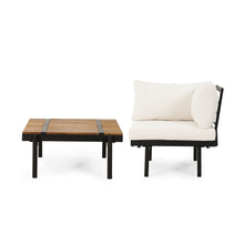 Load image into Gallery viewer, Theo - Sofa Corner, Coffee Table - Cream