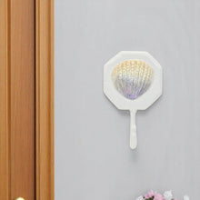 Load image into Gallery viewer, 4" Cast Iron Seashell Wall Hook - Cream / Pearl