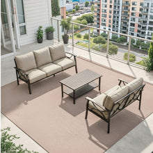Load image into Gallery viewer, Patio Furniture Set With Coffee Table And Cushions For Backyard