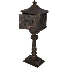 Load image into Gallery viewer, Cast Aluminum Mail Box, Postal Box, Mailbox