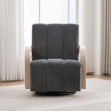 Load image into Gallery viewer, 360° Swivel Accent Chair With Armrests