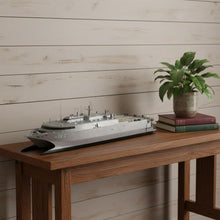 Load image into Gallery viewer, Hand Painted Model Boat (624264) - Gray