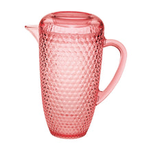 Load image into Gallery viewer, Diamond Cut Unbreakable Plastic Water Pitcher With Lid