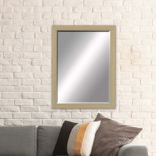 Load image into Gallery viewer, 39" Solid Wood Framed Accent Mirror - Silver
