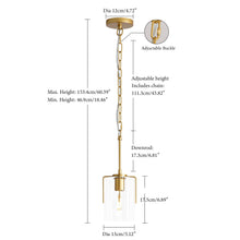Load image into Gallery viewer, Adjustable Pendant Lighting