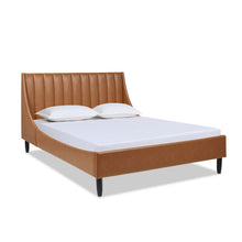 Load image into Gallery viewer, Aspen - Vertical Tufted Modern Headboard Platform Bed Set