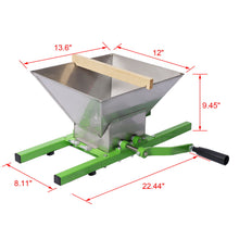 Load image into Gallery viewer, Portable 7L Manual Juicer Grinder For Hard Fruits - Green