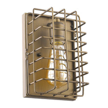 Load image into Gallery viewer, Light Cage Wall Sconce - Gold