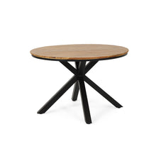 Load image into Gallery viewer, Outdoor Dining Table - Teak / Black