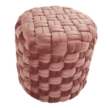 Load image into Gallery viewer, Braided - Versatile Round Ottoman