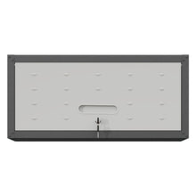 Load image into Gallery viewer, Heavy Duty Metal Wall Mounted Tool Storage Cabinet Steel Metal Garage Storage Cabinet - Black / Gray