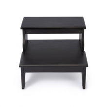 Load image into Gallery viewer, Wood Step Stool - Dark Brown