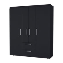 Load image into Gallery viewer, Two Drawer Combo Dresser - Black