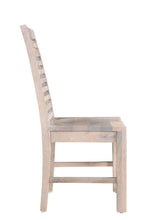 Load image into Gallery viewer, Wood Ladder Back Dining Side Chairs (Set of 2) - White