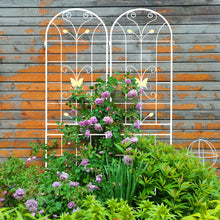 Load image into Gallery viewer, Garden Metal Trellis Rustproof Trellis For Climbing Plants Outdoor Flower Support