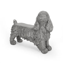 Load image into Gallery viewer, Cocker Spaniel Dog Statue - Gray