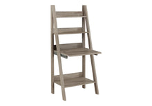 Load image into Gallery viewer, 26" Taupe Wood Ladder Desk