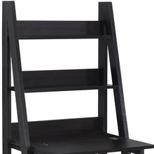 Load image into Gallery viewer, 26" Taupe Wood Ladder Desk