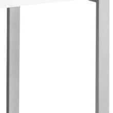 Load image into Gallery viewer, 60" Dark Brown and Silver Computer Desk With Two Drawers