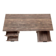 Load image into Gallery viewer, 60" Brown and Black With Three Drawers