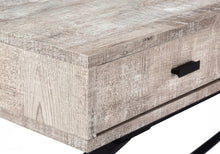 Load image into Gallery viewer, 47" White and Silver Computer Desk With Two Drawers