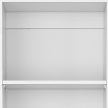 Load image into Gallery viewer, Five Tier Modular Bookcase With Two Doors (Set of 2) (546635) - White