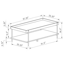 Load image into Gallery viewer, Grantham - 2 Piece Rectangular Coffee And End Table Set - Natural