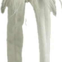 Load image into Gallery viewer, Fabric Standing Bunny Gnome Tabletop Sculpture - Blue / White
