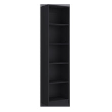 Load image into Gallery viewer, Five Tier Bookcase (Set of 3) (546340) - Black