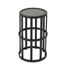Load image into Gallery viewer, Outdoor Powder Coated Side Table - Gray