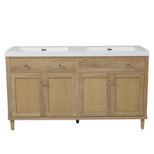 Load image into Gallery viewer, Bathroom Vanity With Double Sink, Large Storage Space