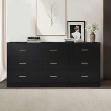 Load image into Gallery viewer, 9 Drawer Dresser, Ample Storage For Bedroom