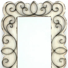 Load image into Gallery viewer, 33" Framed Accent Mirror - White